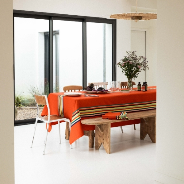 nappe mauleon orange artiga